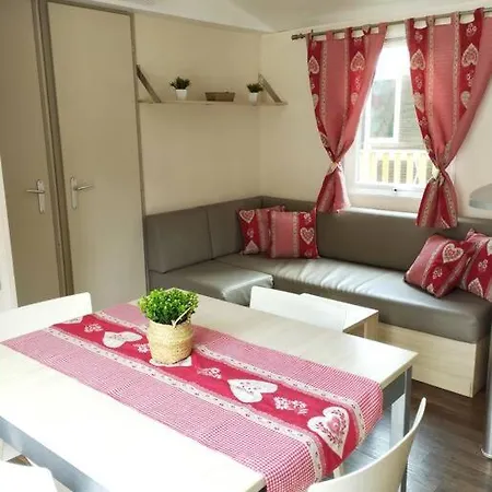 Mobil-home Confort Climatise 6 Personnes Proche Europa Park, Route Des Vins, Alsace Camping *