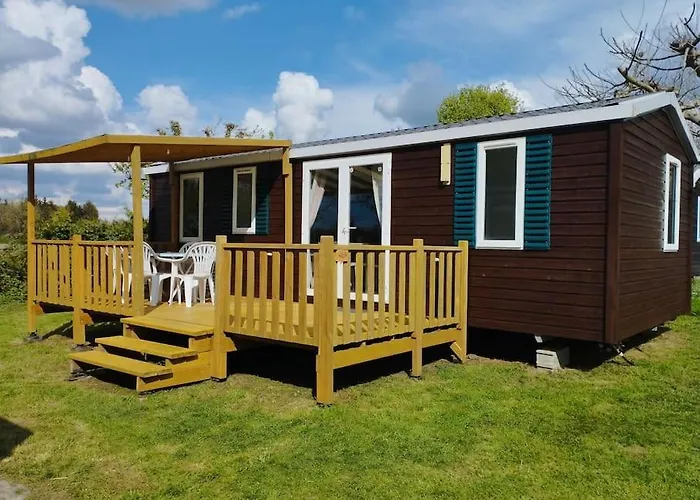Mobil-home Confort Climatise 6 Personnes Proche Europa Park, Route Des Vins, Alsace Vakantiehuis